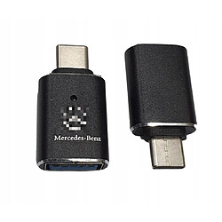 GUPBOO Adaptateur USB-A vers USB-C 3.0 _MERCEDES_,JL1370