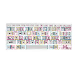 clavier de protection en silicone ultra mince protège-peau 13 pouces air pro rétine-b3 13 pouces air pro rétine-b7