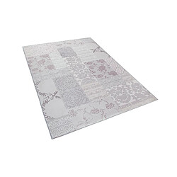 Beliani Tapis mosaïque 140 x 200 cm en tissu BALLICA II