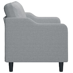 Acheter Maison Chic Canapé à 2 places,Sofa de Salon,Canapé droit Gris clair 140 cm Tissu -GKD607861