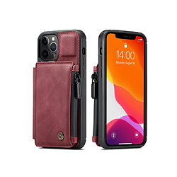 Avis F52 Rétro Case à glissière Casse à glissière Boîte de téléphone Retour Support de carte de protection pour iPhone 12 5.4 pouces