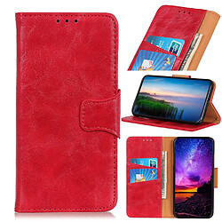 Etui en PU Cheval fou rouge pour votre Xiaomi Redmi Note 9