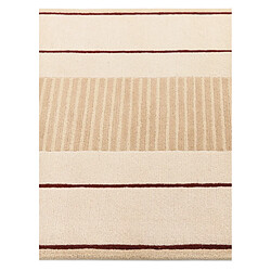 Vidal Tapis de couloir en laine 394x84 brun Darya pas cher