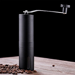 Universal Broyeur à cones Portable Home Inox Réglable Voyage Broyeur à café Manuel de tofu à manivelle noire polyvalente | Broyeur à café artisanal