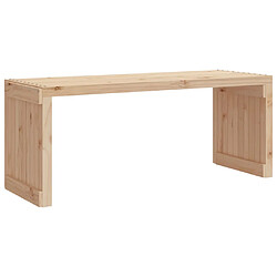 Acheter vidaXL Banc de jardin extensible 212,5x40,5x45 cm bois massif de pin