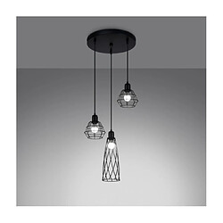 Avis Luminaire Center Suspension Suba Acier Noir