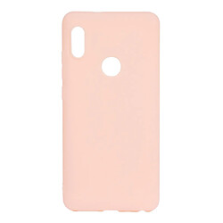 Wewoo Coque Souple Pour Xiaomi Redmi Note 5 Etui en TPU Candy Color Rose