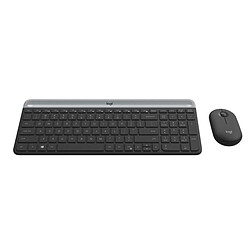 Teclado y Ratón Inalámbricos Logitech Slim Combo MK470