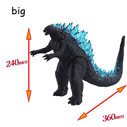 Universal Gozura King Monster Souple Caoutchouc Grande poupée Action Figures Jouets en PVC Maquettes faites à la main Angry Monster Dinosaur Joints Verbes Dynamiques Figures(Coloré)