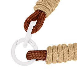 Avizar Bracelet pour téléphone Lanière courte Nylon Marron