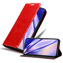 Cadorabo Coque Asus ZenFone 8 FLIP Etui en Rouge