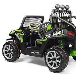 Avis Voiture 2 places Peg Perego 24 Volts - Polaris Ranger RZR Green Shadow