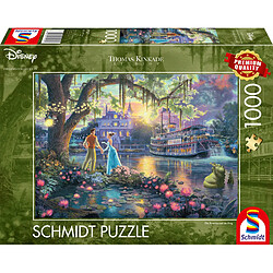 Schmidt Spiele Thomas Kinkade Studios: Disney Dreams Collection - Die Prinzessin und der Frosch, Puzzle