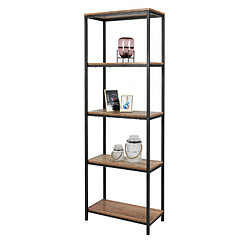 Acheter RIVERSIDE ETAGERE 5 ETAGES 60X30XH180CM+Urban Living