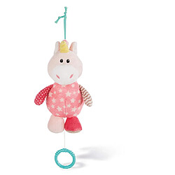 NICI - 43657 - Peluche Musical - Licorne Stupsi - 18 cm - Rose