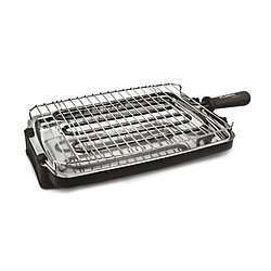 Totalcadeau Barbecue électrique en acier 2400W (34 x 29 cm) - Grill pour maison pas cher