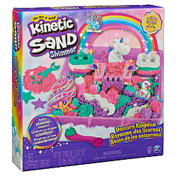 Spin Master Sable cinétique Set de jeu Licorne arc-en-ciel pas cher