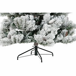 Avis Sapin de Noël DKD Home Decor Blanc Vert Polyéthylène Enneigé 140 x 140 x 210 cm