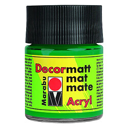 Marabu Peinture acrylique 'Decormatt', bien vert, 50 ml, ()