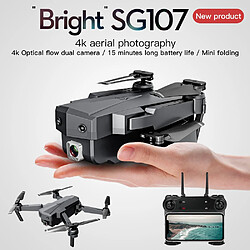 Universal NEW SG107 Mini Drone WIFI 1080P FPV 4K HD Camera(Le noir)