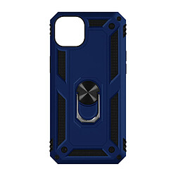 Avizar Coque pour iPhone 14 Plus Hybride Bague de maintien Support Vidéo bleu nuit