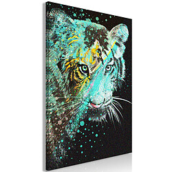 Artgeist Tableau - Mint Tiger (1 Part) Vertical [40x60]