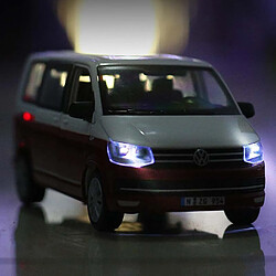 Universal 1/32 Voiture utilitaire Modèle en alliage Simulation Moulée sous pression Acoustique et Lampe Retraite Modèle Jouet Cadeau Série |(Rouge)