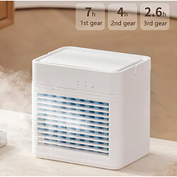 Avis Universal Ventilateur de refroidissement d'air portable mini climatiseur rechargeable ventilateur de refroidissement d'air de bureau humidificateur purificateur bureau chambre à coucher