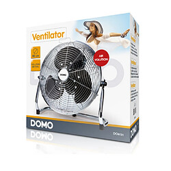 Ventilateur 40cm 62w 3 vitesses noir - DO8131 - DOMO