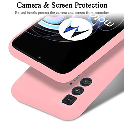 Cadorabo Coque Motorola EDGE 20 PRO / EDGE S PRO Etui en Rose pas cher