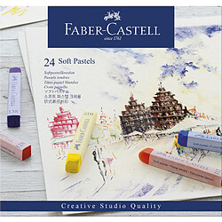 FABER-CASTELL Pastel tendre STUDIO QUALITY, étui de 24 ()