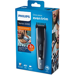 Philips BEARDTRIMMER Series 5000 Tondeuse à barbe, pas de 0,2 mm