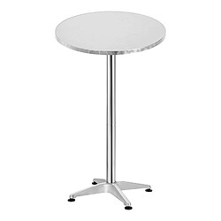 Table de bistrot ronde Avesta à hauteur réglable 75 cm / 115 cm [en.casa]