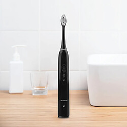 Universal Brosse à dents acoustique Brosse à dents électrique USB 2 têtes de brosse à dents remplaçables Brosse à dents électrique USB rechargeable Adulte imperméable IPX7 |