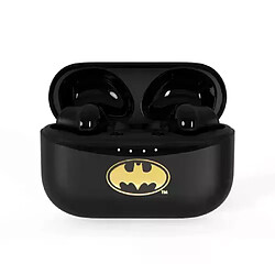 Olt DC Comics Batman TWS Ecouteurs Intra Auriculaire 20Hz Sans Fil Bluetooth Android Noir pas cher