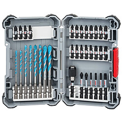 coffret de percage et vissage - 35 pièces - bosch 2608577147