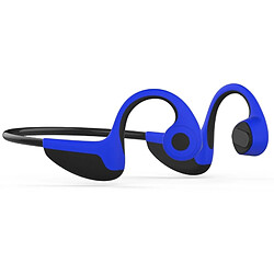 Avis Wewoo Oreillette Bluetooth Casque stéréo Z8 de conduction osseuse V5.0 avec au dessus de l'oreille, pour iPhone, Samsung, Huawei, Xiaomi, HTC & autres téléphones intelligents bleu