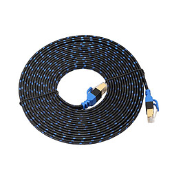 cat7 ethernet cable lan réseau rj45 patch cable cordon tresse nas 10 gbps 5m