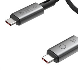 LinQ Câble USB4 USB-C vers USB-C PRO - 1m Noir