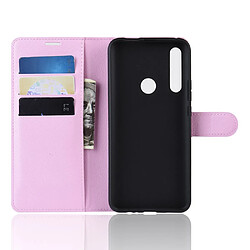 Avis Etui en PU litchi rose pour votre Huawei P Smart Z/Y9 Prime (2019)/Nova 5i