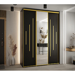 Abiks Meble Armoire Davos 13 À Portes Coulissantes 235,2/170/45 3 Portes