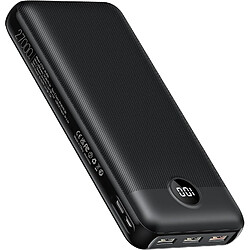 SANAG Power Bank 20W Pd, Powerbank Usb C Batterie Externe Pour Téléphone Portable Avec 4 Sorties Et 2 Entrées Led Chargeur Portable, Compatible Avec Iphone Samsung Huawei Tablet.