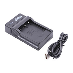 vhbw Chargeur USB de batterie compatible avec Nikon CoolPix S2550, S2600, S2750, S2800 appareil photo digital, camcoder, DSLR- batterie d'action cam