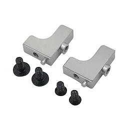 Acheter 2x Servo Seat 1/12 Rc Car Parts Parts Pour Wltoys 124018 124019 Argent