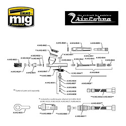 Mig Jimenez Ammo AIRCOBRA AIRBRUSH pas cher