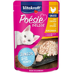 Aliments pour chat Vitakraft DELICE JUNIOR Poulet 85 g