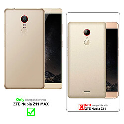 Cadorabo Coque ZTE Nubia Z11 MAX Etui en Brun