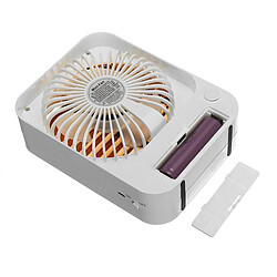 Avis (Blanc) Mini Ventilateur d'humidification par Pulvérisation à 3 Vitesses Humidificateur de Refroidisseur de Ventilateur Portatif d'Été/de Bureau