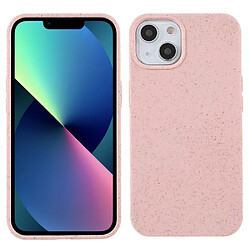 Coque en TPU anti-chute, style paille de blé rose pour votre Apple iPhone 13 mini 5.4 pouces