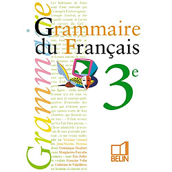 Grammaire du français, 3e